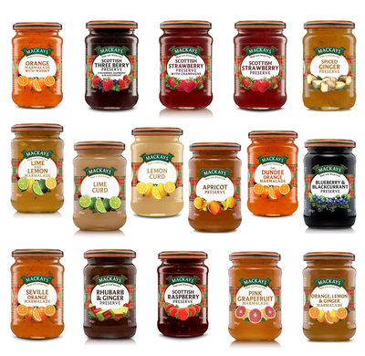 Mackays (Schotse) Jam / Marmalade / Curd